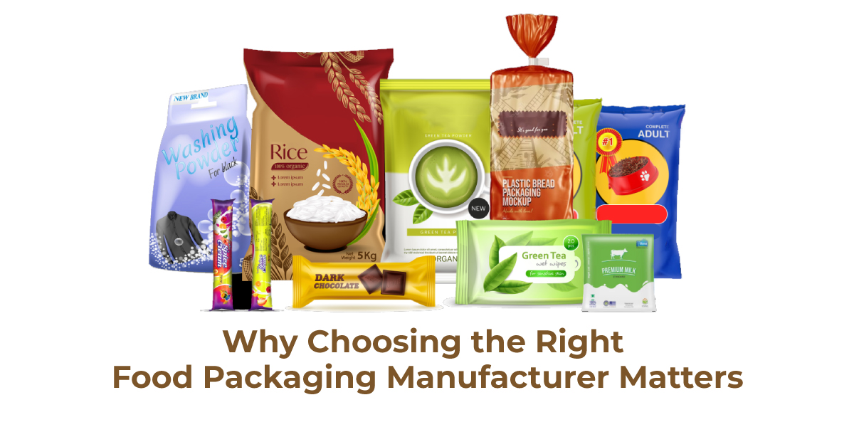 Why Choosing the Right Food Packaging Manufacturer Matters