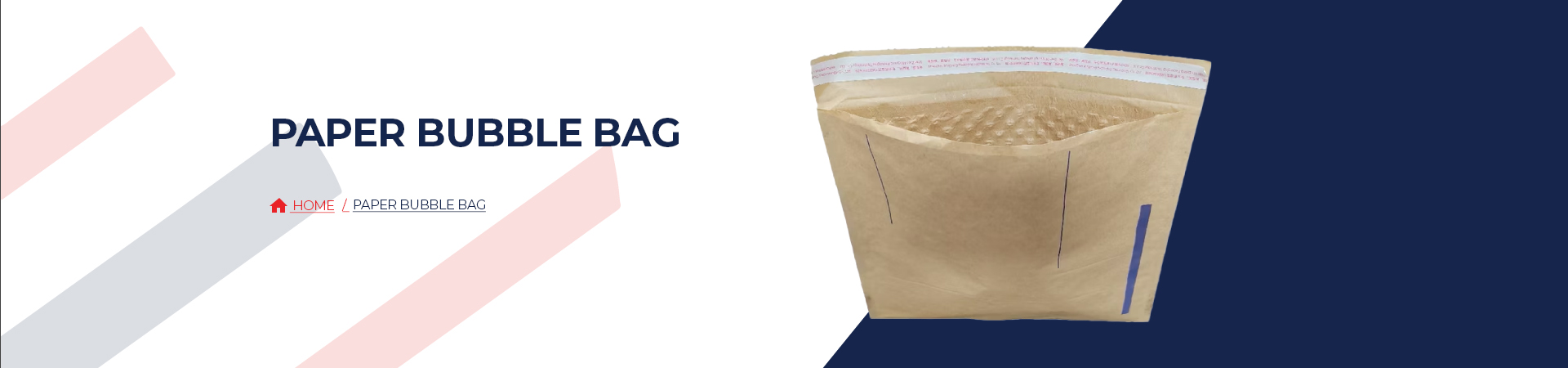 Paper Bubble Bag