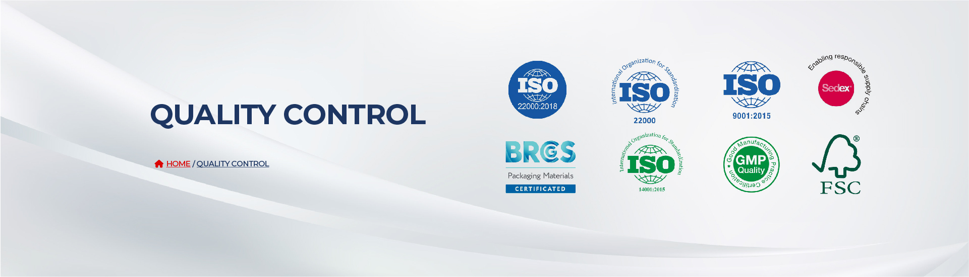 Quality Control Banner